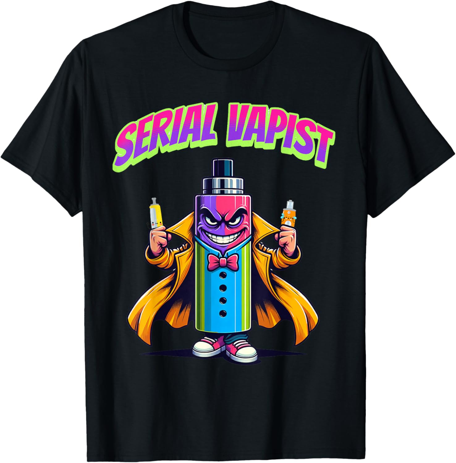 Vaping Shop - Serial Vapist Cartoon Vape Mod Charakter