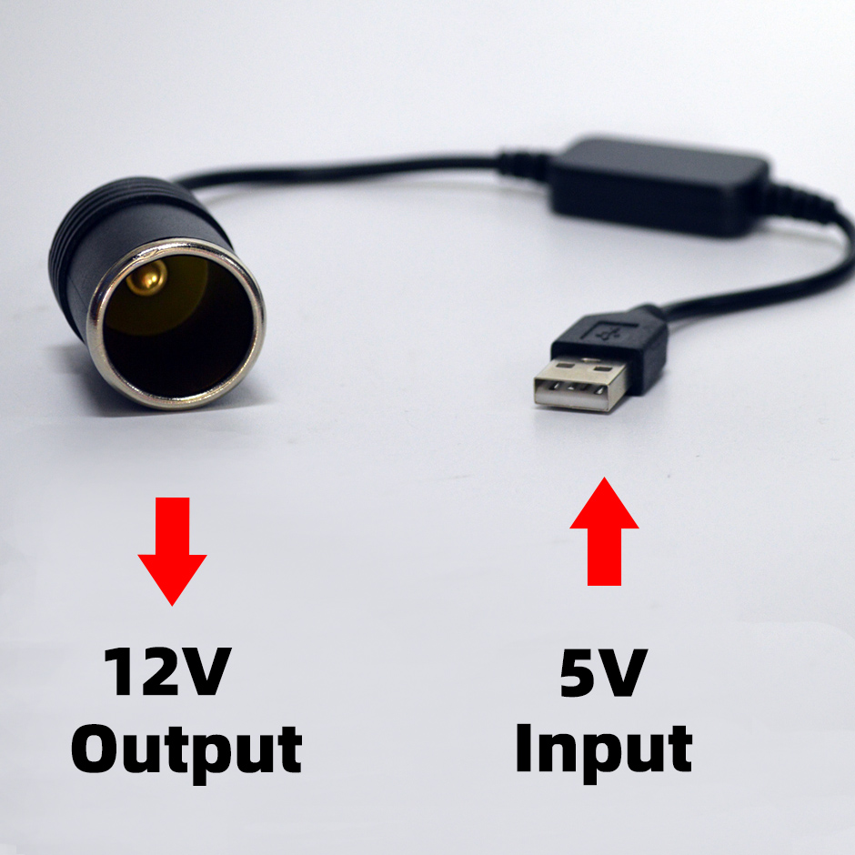 Accessories For Vaping - 5V zu 12V Konverter-Kabelverlängerung USB- oder