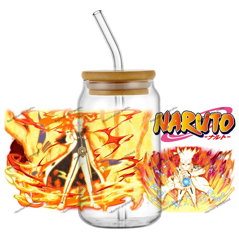 Rdta Tank Glass - Heiß begehrte, coole Naruto Anime-Aufkleber, 16oz