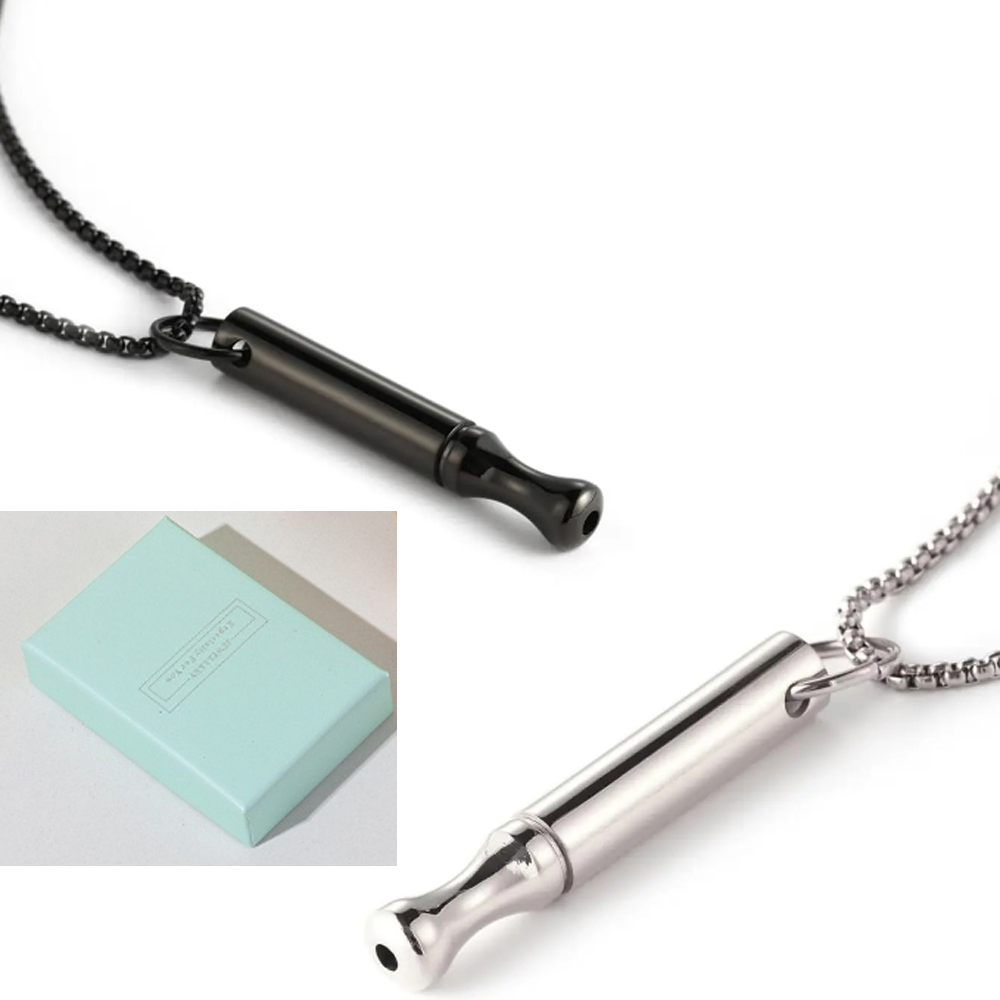 Accessories For Vaping - Atemhalskette aus Titanstahl zur Angstlinderung, Breathlink,