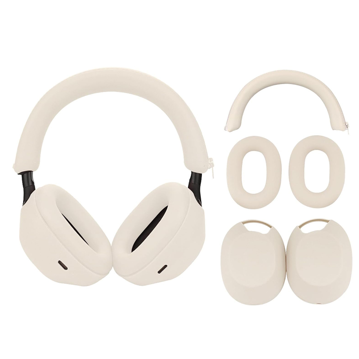 Sony Headphone Wh-1000Xm5 - Für Sony WH-1000XM5 Kopfhörer Silikon Schutzhülle