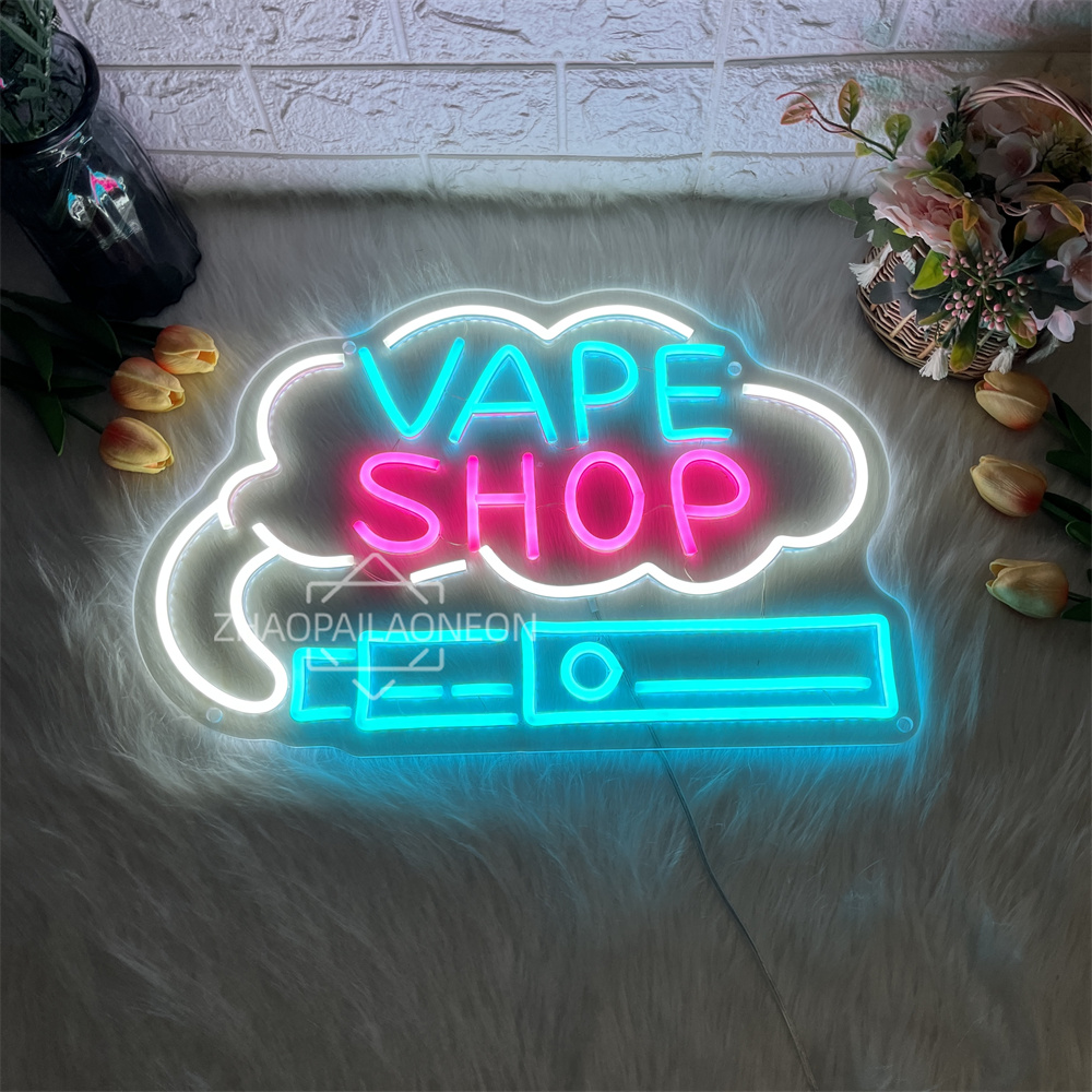 VAPE SHOP Led Neon Schild Wand – Vaping Shop Bewertung und Preis