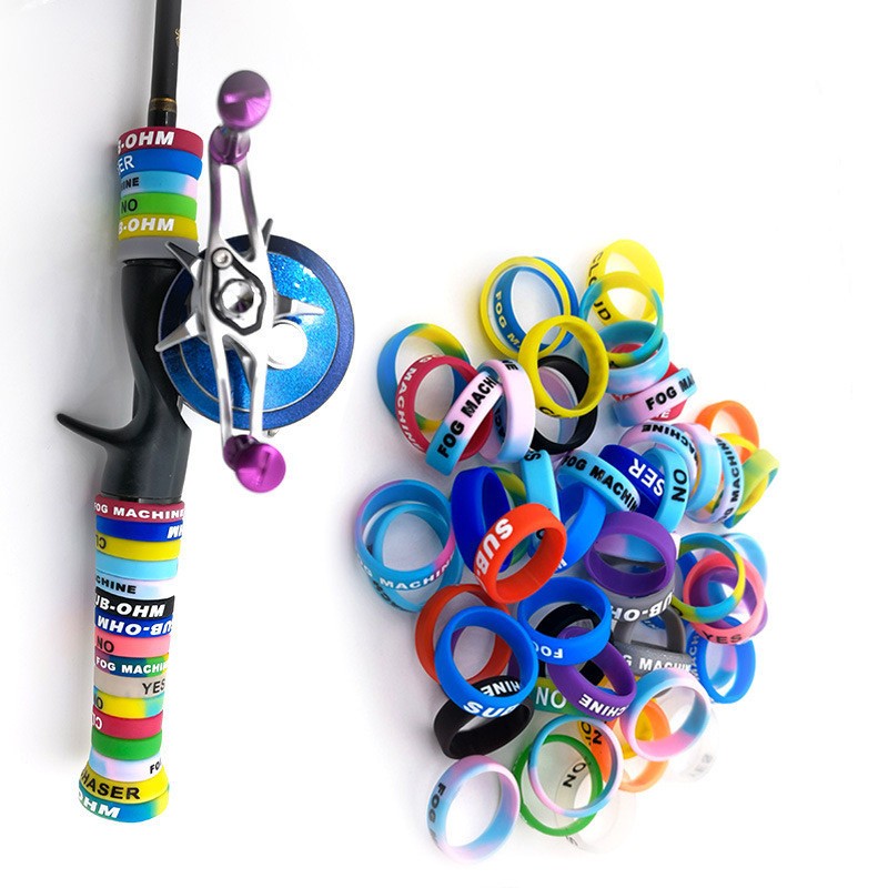 10 teile/los Angelrute Griff S – Vape Band Silicone Bewertung und Preis