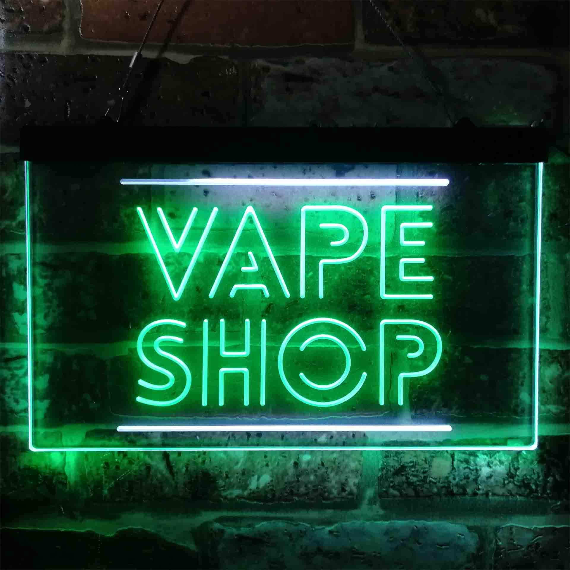 VAPE SHOP Zweifarbiges LED-Neo – Vaping Shop Bewertung und Preis