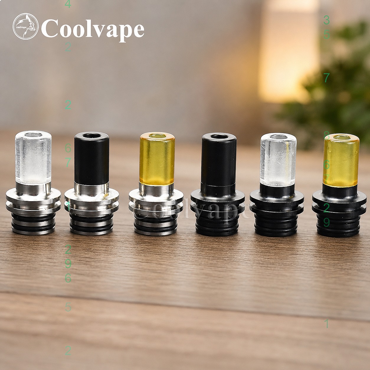 510 MTL Drip Tip Hitzebeständi – Accessories For Vaping Bewertung und Preis