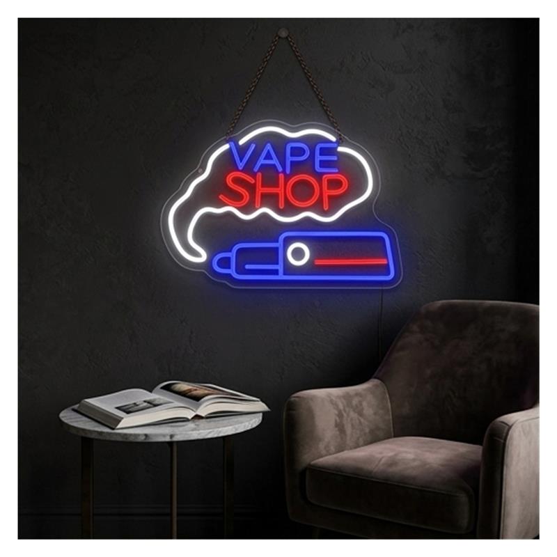 Neon-Schild für Vape-Shop, USB – Vaping Shop Bewertung und Preis