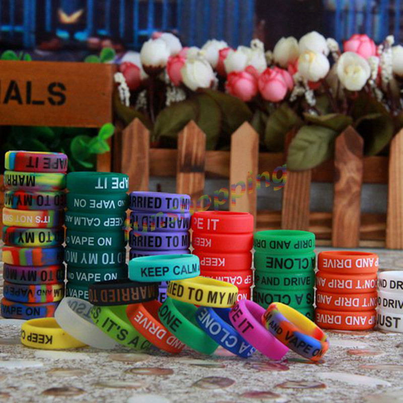 10 teile/los Multi-farbe Anti- – Vape Band Silicone Bewertung und Preis
