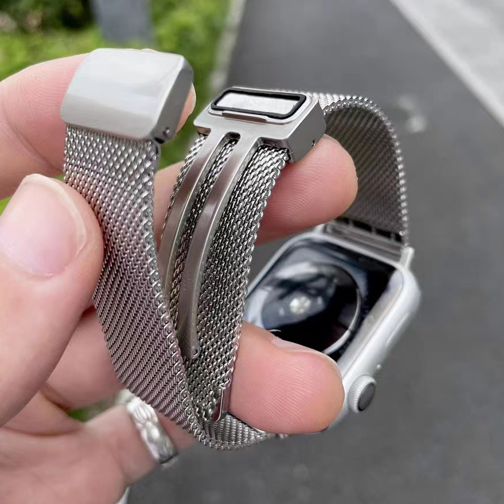 Loop Mesh Armband für Apple Wa – Mesh Coil Strip Bewertung und Preis